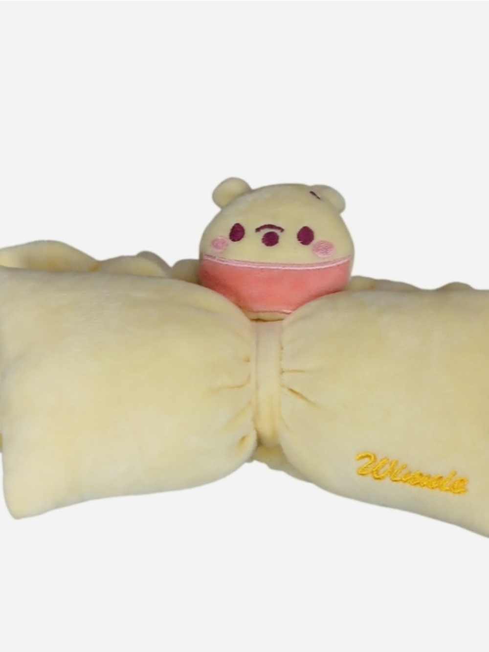 Disney Winnie the Pooh Plush Spa Headband Soft Makeup Facial Wash Hair Band...